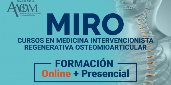 Programa MIRO. Formación en Medicina Regenerativa Online y Presencial.